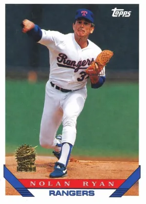 Nolan Ryan 1993 Topps Baseball Florida Marlins Inaugural #700