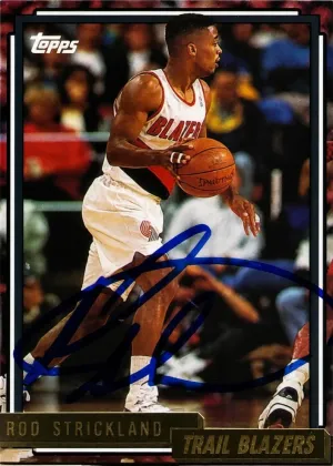 Rod Strickland 1992 Topps Basketball #330