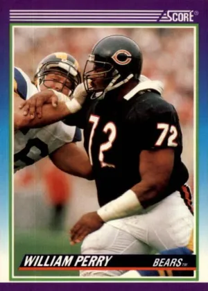 William Perry 1990 Score Football #509