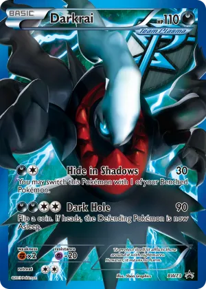 Darkrai Pokémon BW Black Star Promos #BW73 Holo