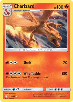 Charizard Pokémon Detective Pikachu #5 Holo