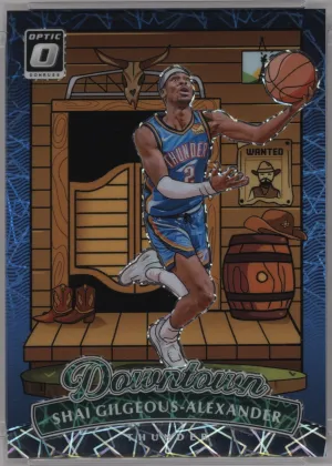 Shai Gilgeous-Alexander 2024 Donruss Optic Downtown Basketball #7