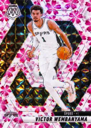 Victor Wembanyama 2024 Panini Mosaic Basketball Choice Cherry Blossom #31