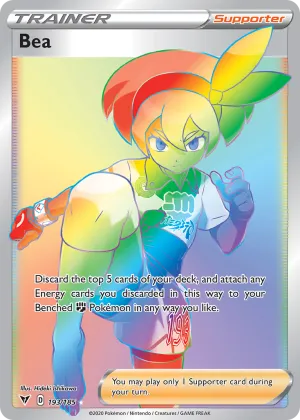 Bea Pokémon Vivid Voltage #193 Holo