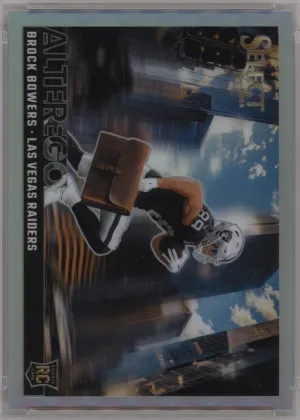 Brock Bowers 2024 Panini Select Alter Ego Football #12