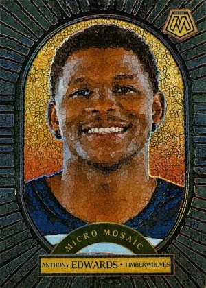 Anthony Edwards 2024 Panini Mosaic Micro Mosaic Basketball #14