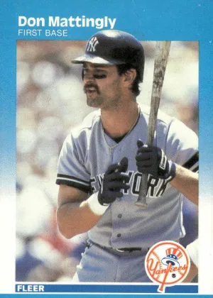 Don Mattingly 1987 Fleer Baseball #104
