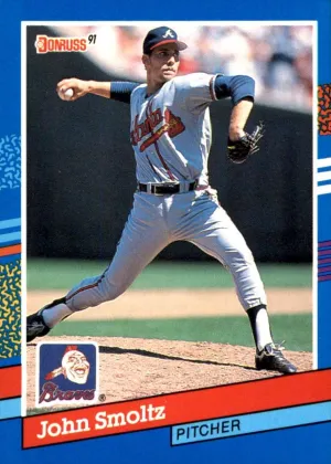 John Smoltz 1991 Donruss Baseball #75