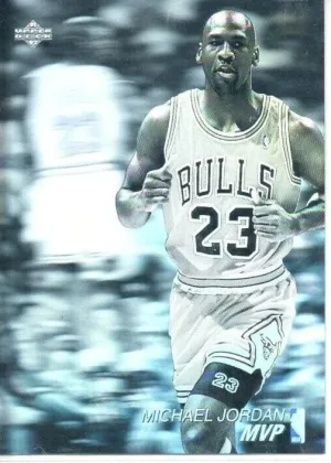 Michael Jordan 1992 Upper Deck Award Winner Holograms Basketball #AW4