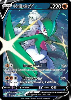 Gallade V Pokémon Lost Origin Trainer Gallery #TG19 Holo