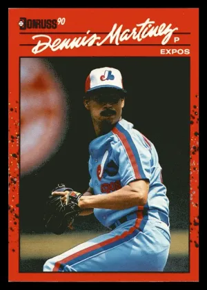 Dennis Martinez 1990 Donruss Baseball #156