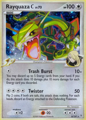 Rayquaza C Pokémon Supreme Victors #8 Holo