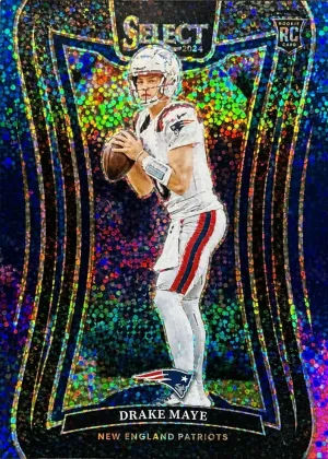 Drake Maye 2024 Panini Select Suite Level Football Cosmic #379