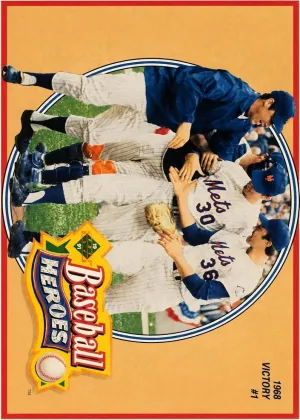 1968 Victory #1 1991 Upper Deck Baseball Heroes Baseball #10