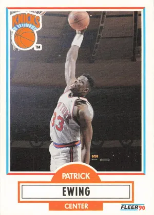 Patrick Ewing 1990 Fleer Basketball #125