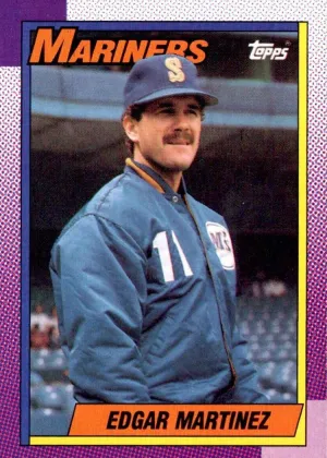 Edgar Martinez 1990 Topps Baseball #148