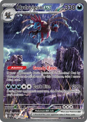 Hydreigon ex Pokémon White Flare #169 Holo