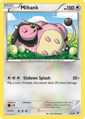 Miltank Pokémon Kalos Starter Set #27