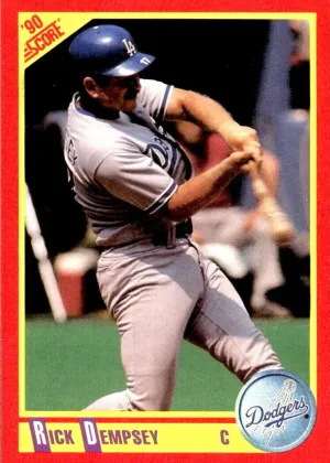 Rick Dempsey 1990 Score Baseball #414