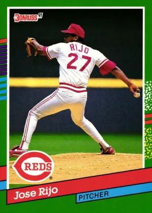 Jose Rijo 1991 Donruss Baseball #722