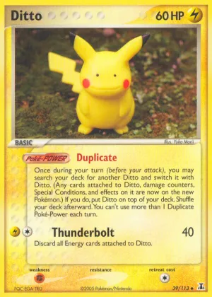 Ditto Pokémon Delta Species #39