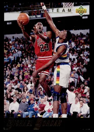 Michael Jordan 1992 Upper Deck All-NBA Team Basketball #AN1
