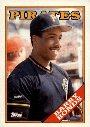 Barry Bonds 1988 Topps Baseball #450