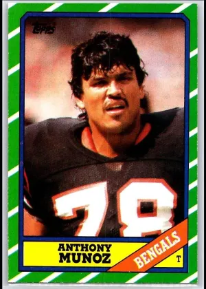 Anthony Munoz 1986 Topps Football #261