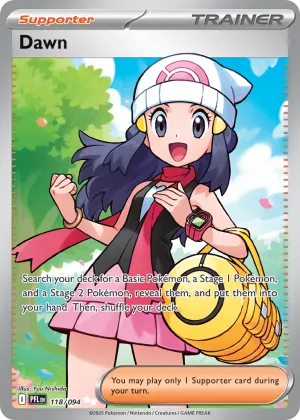 Dawn Pokémon Phantasmal Flames #118 Holo