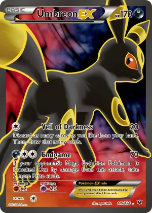 Umbreon-EX Pokémon Fates Collide #119 Holo