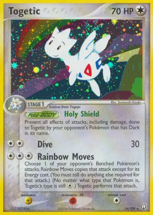 Togetic Pokémon Team Rocket Returns #14 Holo