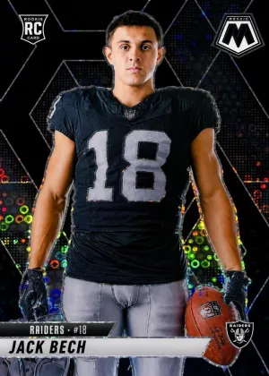 Jack Bech 2025 Panini Mosaic Variation Football Black #280