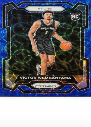 Victor Wembanyama 2023 Panini Prizm Basketball Choice Blue #136