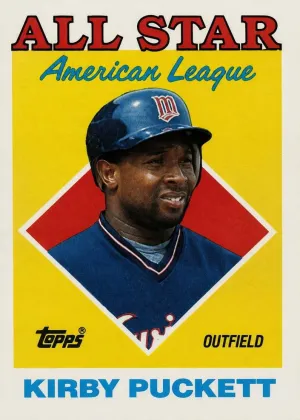 Kirby Puckett 1988 Topps Baseball All-Star #391