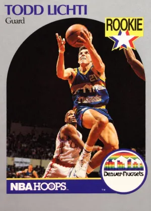 Todd Lichti 1990 Hoops Basketball #98