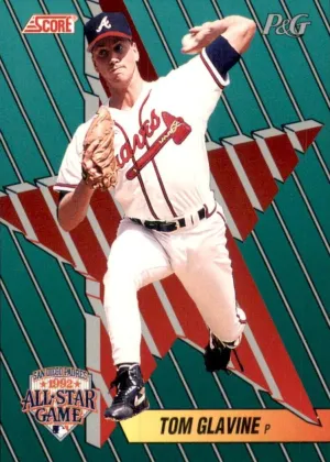 Tom Glavine 1991 Score Baseball #206
