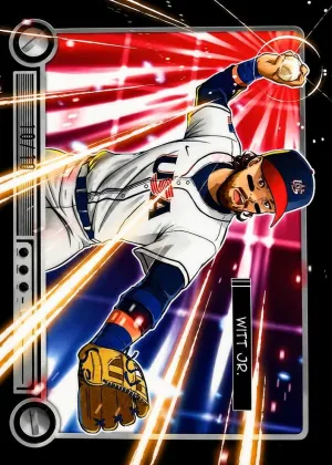 Bobby Witt Jr. 2026 Bowman Anime Baseball Black Refractor #BA-5