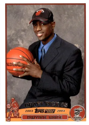 Dwyane Wade 2003 Topps Basketball #225