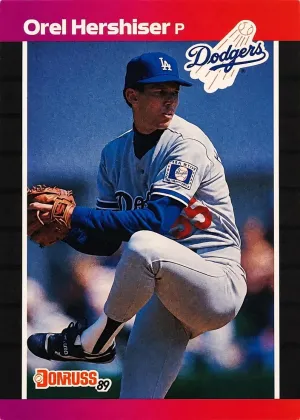 Orel Hershiser 1989 Donruss Baseball #197