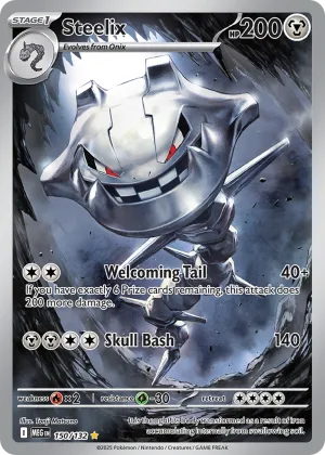 Steelix Pokémon Mega Evolution #150 Holo