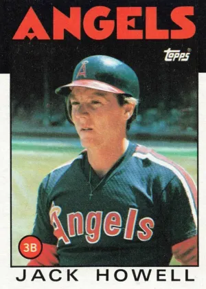Jack Howell 1986 Topps Baseball #127