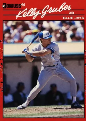 Kelly Gruber 1990 Donruss Baseball #113
