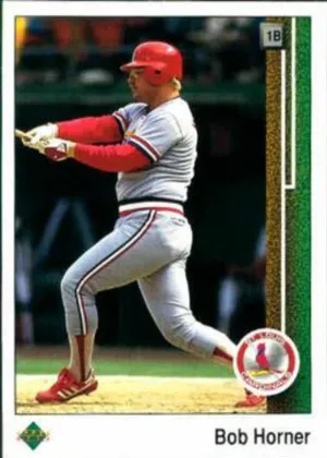 Bob Horner 1989 Upper Deck Baseball #125