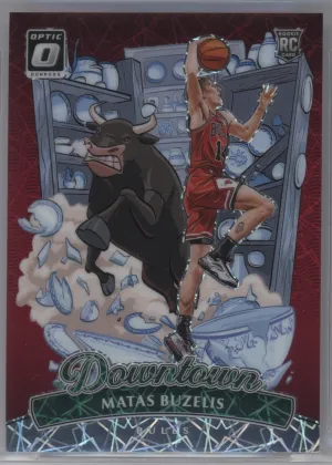 Matas Buzelis 2024 Donruss Optic Downtown Basketball #24