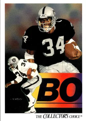 Bo Jackson 1991 Upper Deck Football #93