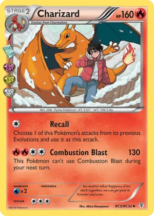 Charizard Pokémon Generations #RC5 Holo
