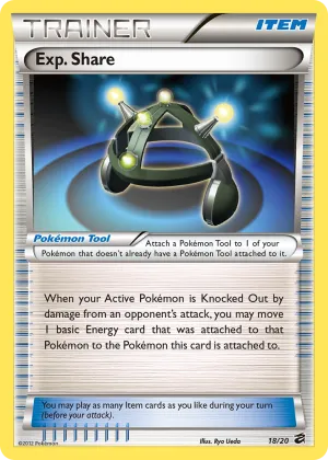 Exp. Share Pokémon Dragon Vault #18 Holo