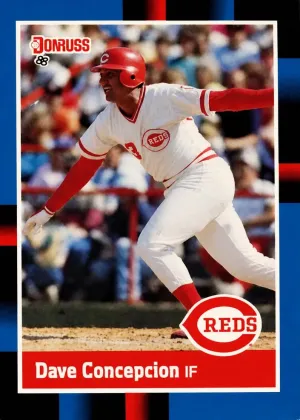 Dave Concepcion 1988 Donruss Baseball #329