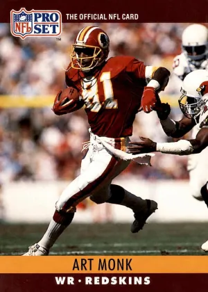 Art Monk 1990 Pro Set Football #328