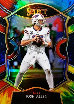 Josh Allen 2020 Panini Select Concourse Football Tie-Dye #22